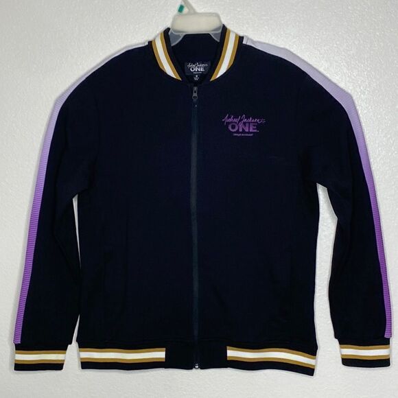 CIRQUE DU SOLEIL MICHAEL JACKSON ONE Bomber Style Jacket Size M NWOT